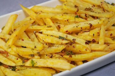 Crispy french fries recipe | Garlic french fries | french fries recipe easy and quick
