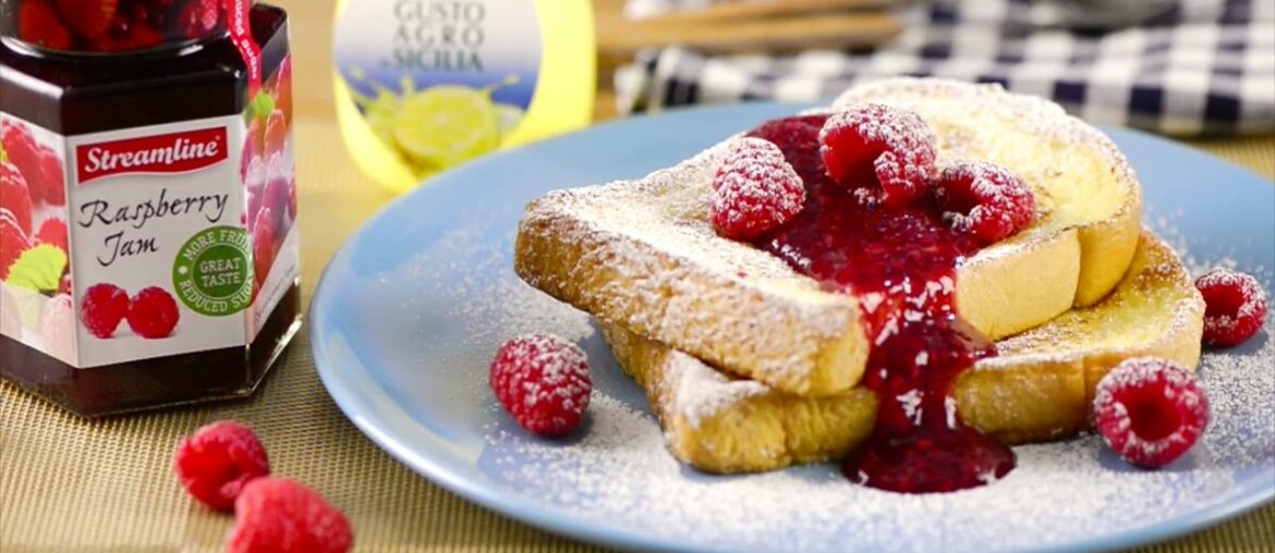 French Toast Raspberry Jam : GOURMET RECIPE#70 French Toast Raspberry Jam : GOURMET RECIPE#70