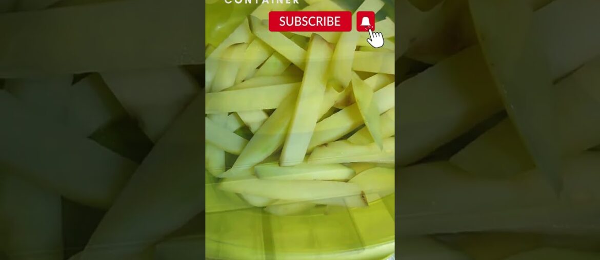 French Fries Recipe | Crispy Finger Chips #kumbaskitchen #shorts French Fries Recipe | Crispy Finger Chips #kumbaskitchen #shorts