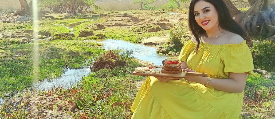 ASMR, cooking an easy breakfast, Tip of the week ,French toast , Campfire in Oman ASMR, cooking an easy breakfast, Tip of the week ,French toast , Campfire in Oman