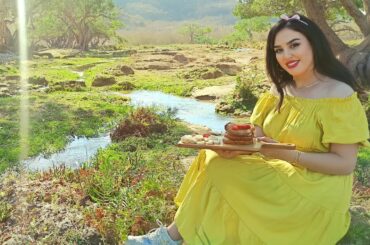 ASMR, cooking an easy breakfast, Tip of the week ,French toast , Campfire in Oman