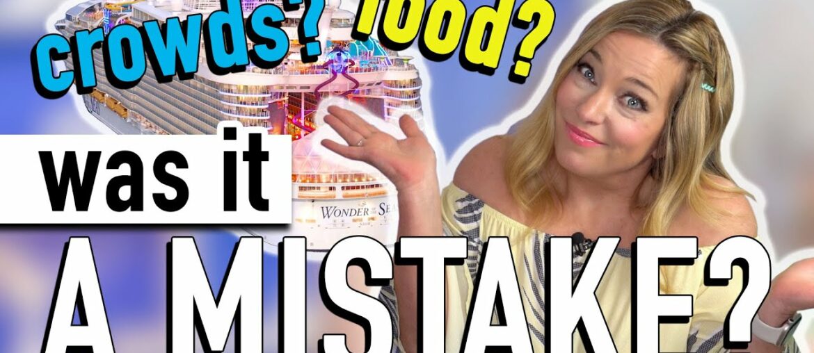 Wonder of the Seas - HONEST Cruise Review (Food, Crowds)- is This Cruise Right for YOU?