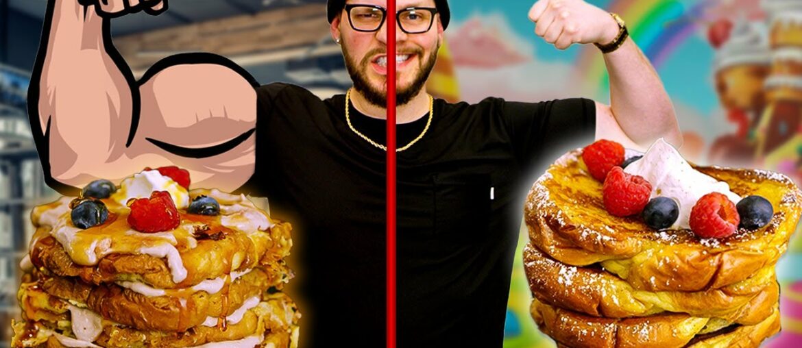PROTEIN vs GOURMET French Toast! (61g PROTEIN!)
