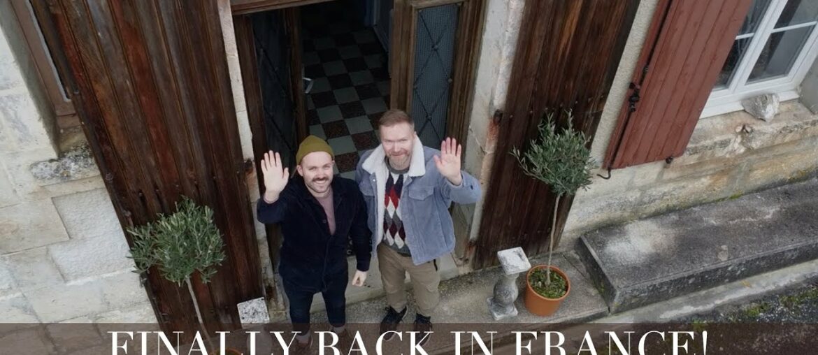 We are finally back in France | How to renovate an abandoned house in France #france #houseinfrance
