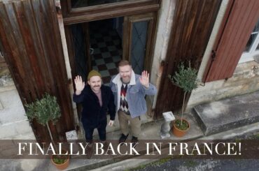 We are finally back in France | How to renovate an abandoned house in France #france #houseinfrance