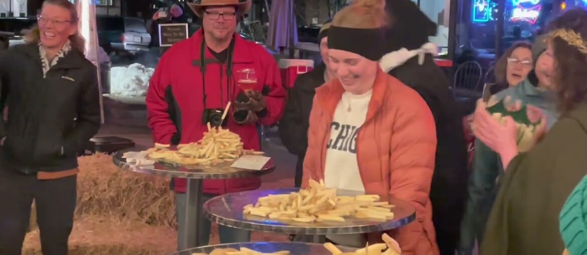 Snowdown Ye Old Fry Fortress Contest at Backcountry Gourmet