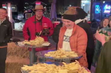 Snowdown Ye Old Fry Fortress Contest at Backcountry Gourmet