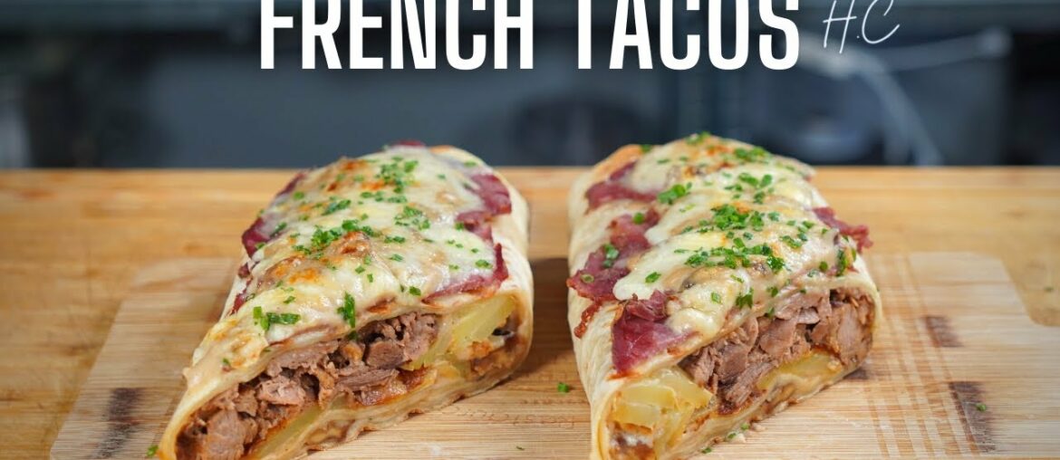 FRENCH TACOS "HAUTE COUTURE" avec une seule VIANDE -- FOOD IS LOVE