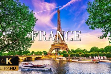 FRANCE 4K | Relaxing With Beautiful Nature And Easy Listening Music