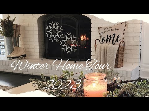 Cozy Cottage Winter Home Tour 2023// French Country Cozy Cottage Winter Home Tour 2023// French Country