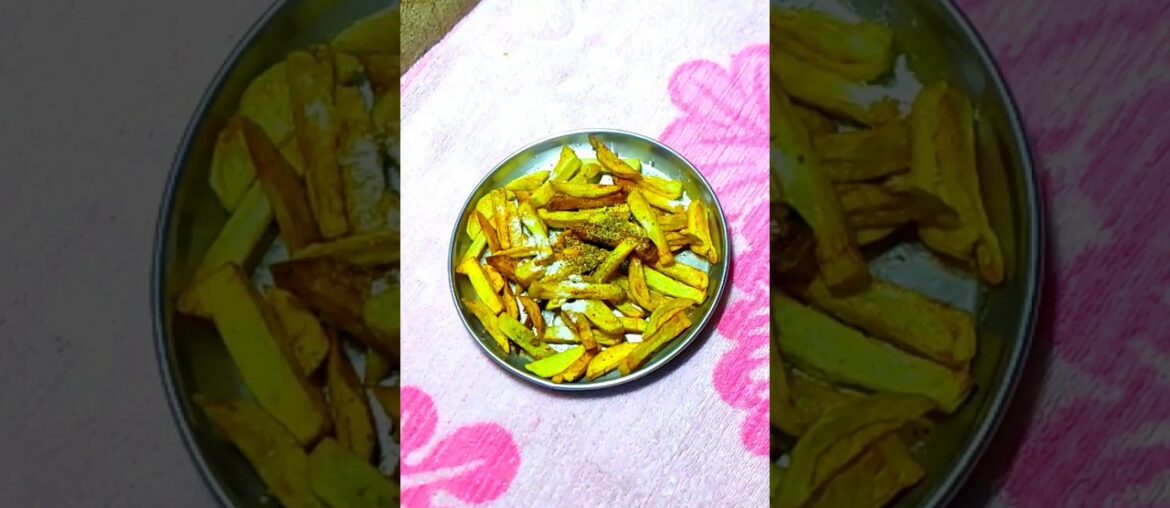 Crispy French Fries | Potato Fry Recipe | Spicy Fries Recipe | Potato Recipe #shorts #frenchfries