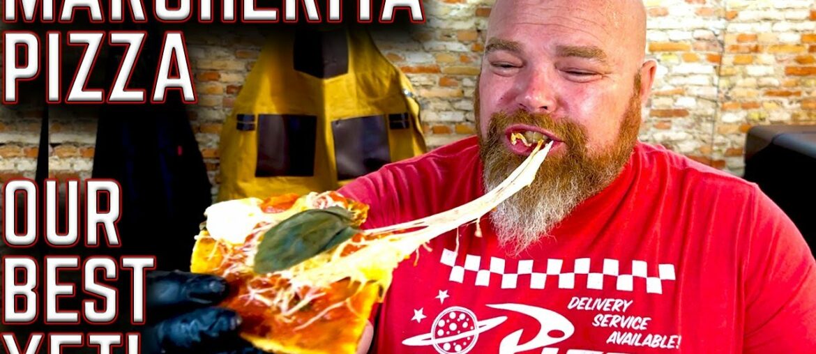 OUR BEST PIZZA YET! MARGHERITA PIZZA MADE RIGHT ON THE GRIDDLE! EASY RECIPE, AMAZING COOK!