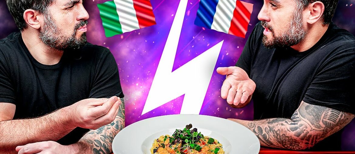 Italian Or French? | Mushroom Risotto W/ Chicken Sausage & Creamy Mustard Sauce!