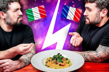 Italian Or French? | Mushroom Risotto W/ Chicken Sausage & Creamy Mustard Sauce!