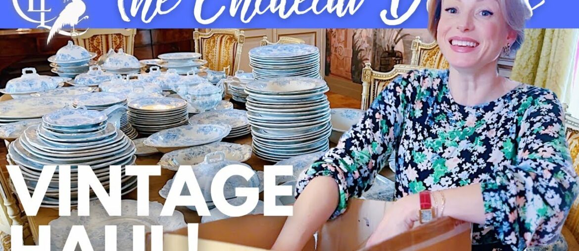 You Won't Believe What Just Arrived at the Chateau! (Epic Vintage Ceramic Haul)