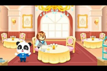 Cook Delicious Food Kids Baby Bus Cooking Game - Baby Panda Restaurant