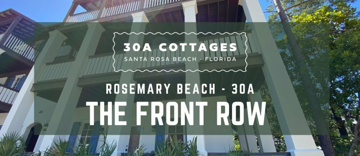 The Front Row | Rosemary Beach Rental on 30A | Charming Beach Cottage | By 30A Cottages The Front Row | Rosemary Beach Rental on 30A | Charming Beach Cottage | By 30A Cottages