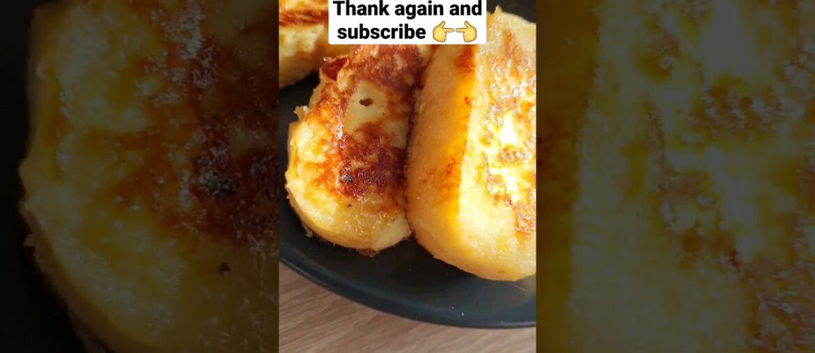 The easiest way to do the best French toast #recipe #frenchtoast