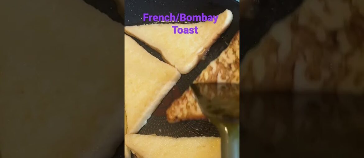 How to Make French Toast / Bombay Toast!! Simple and Easy Recipe #short