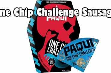 Paqui One Chip Challenge Sausage (the world's hottest chip!)