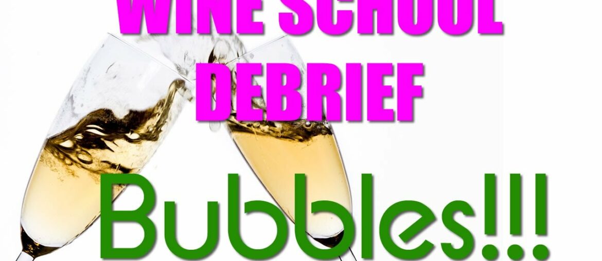 Sparkling Wine 101: Wine School Debrief for the Bubbles Wine Class