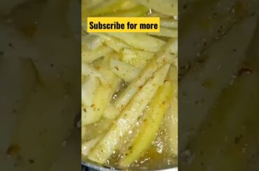 french fries recipe | Aloo ki chips | Alu fry #viralshort #frenchfries #pakistaniyoutuber