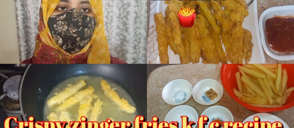 crispy French fries recipe|| how to make crispy French fries recipe|| tehreem siddiqui vlogs