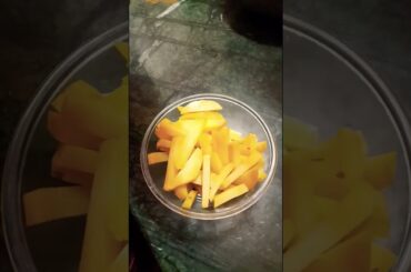 French fries in Air Fryer recipe  #frenchfries #shorts #airfrier #food #fries