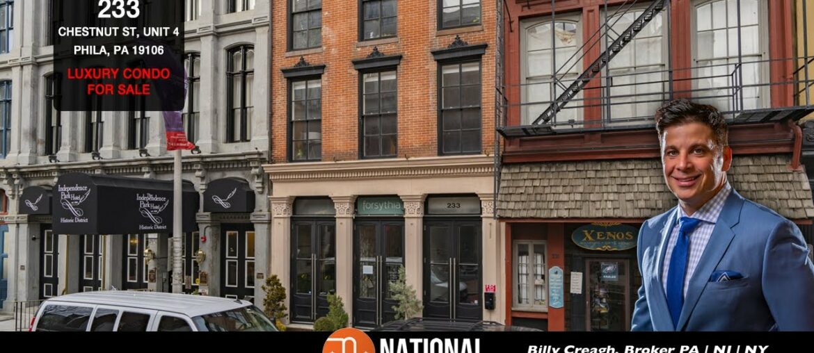 Luxury Condo in Old City | 233 Chestnut St | Billy Creagh-Broker Luxury Condo in Old City | 233 Chestnut St | Billy Creagh-Broker