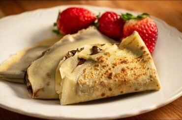 How to Make Thin French Crepes - Dished #Shorts