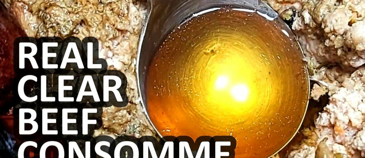 Clear Beef Consomme – Consomme Soup Clear Beef Consomme - Consomme Soup