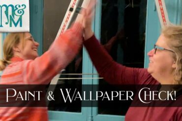 Dining Room WALLPAPER is Done! | Manor & Maker