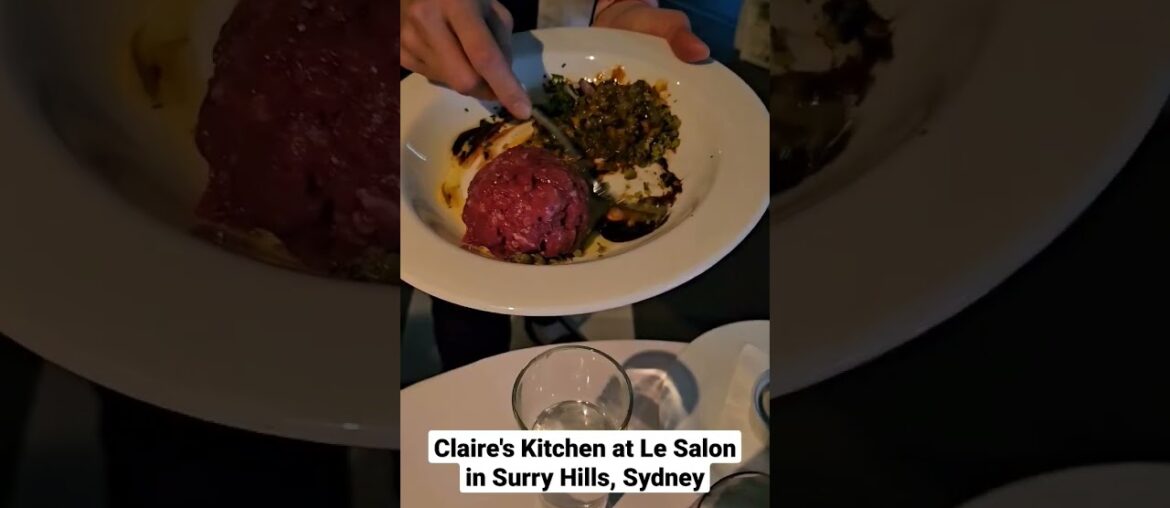 Where we got our French dining fix. Early Valentines Day! #valentines #dinner #Sydney