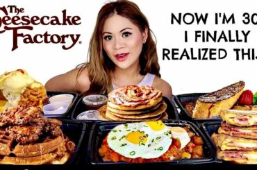 THE CHEESECAKE FACTORY BRUNCH MENU MUKBANG