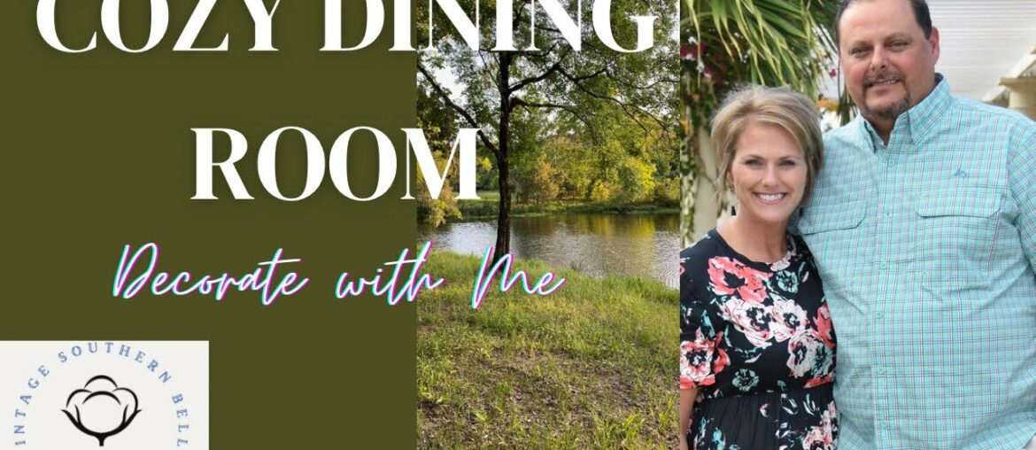 Cozy Dining Room Clean and Decorate with Me. New Project ?