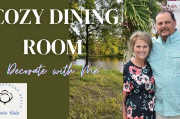 Cozy Dining Room Clean and Decorate with Me. New Project ?