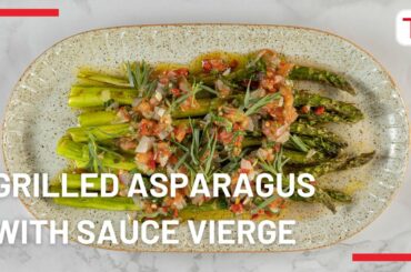Grilled Asparagus with Sauce Vierge | Everyday Gourmet S12