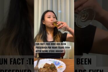 excuse my French ! drinking preserved French wine