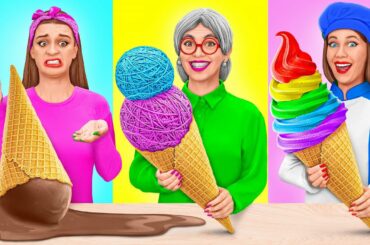 Me vs Grandma Cooking Challenge | Kitchen Hacks and Tricks by TeenDO Challenge