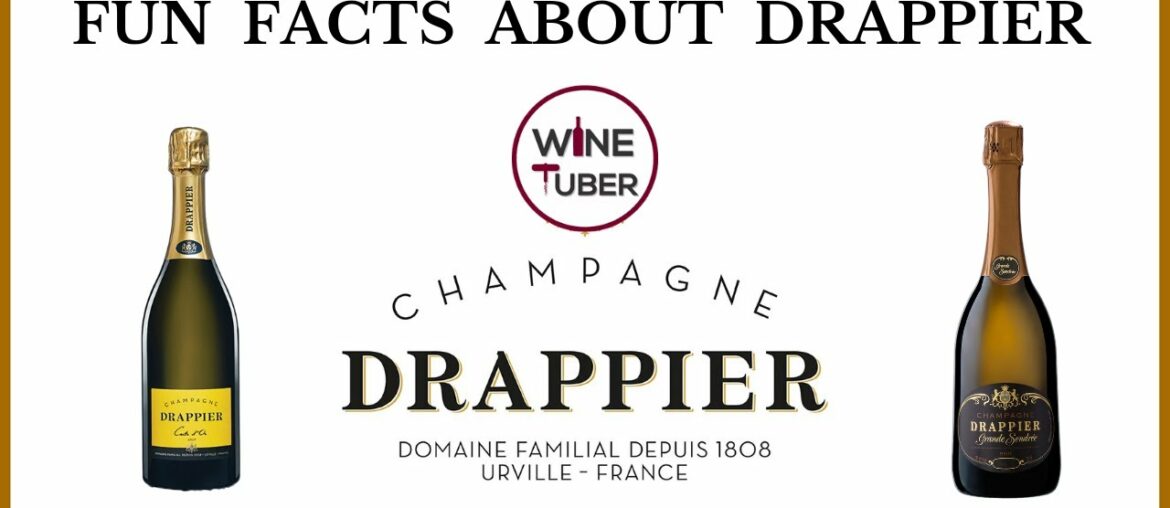 Fun facts about Champagne Drappier | @WineTuber