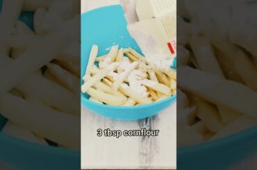 5 minutes French Fry Recipe #only1ingredient #frenchfry !!