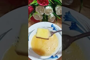 French Toast Quick & Easy Recipe #shorts