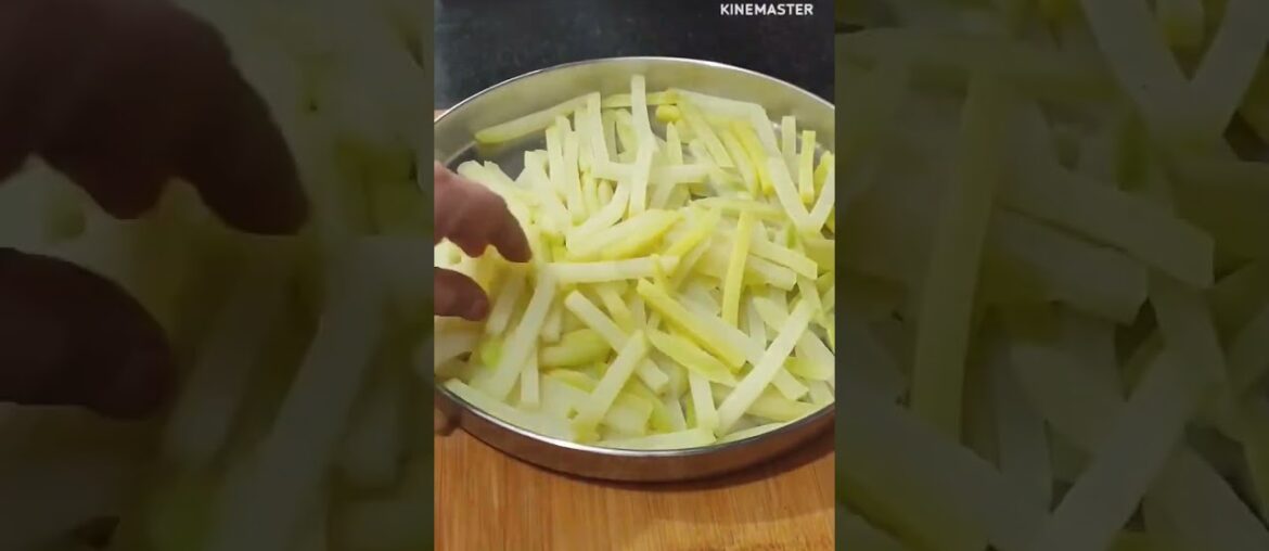 French fries Recipe #shorts