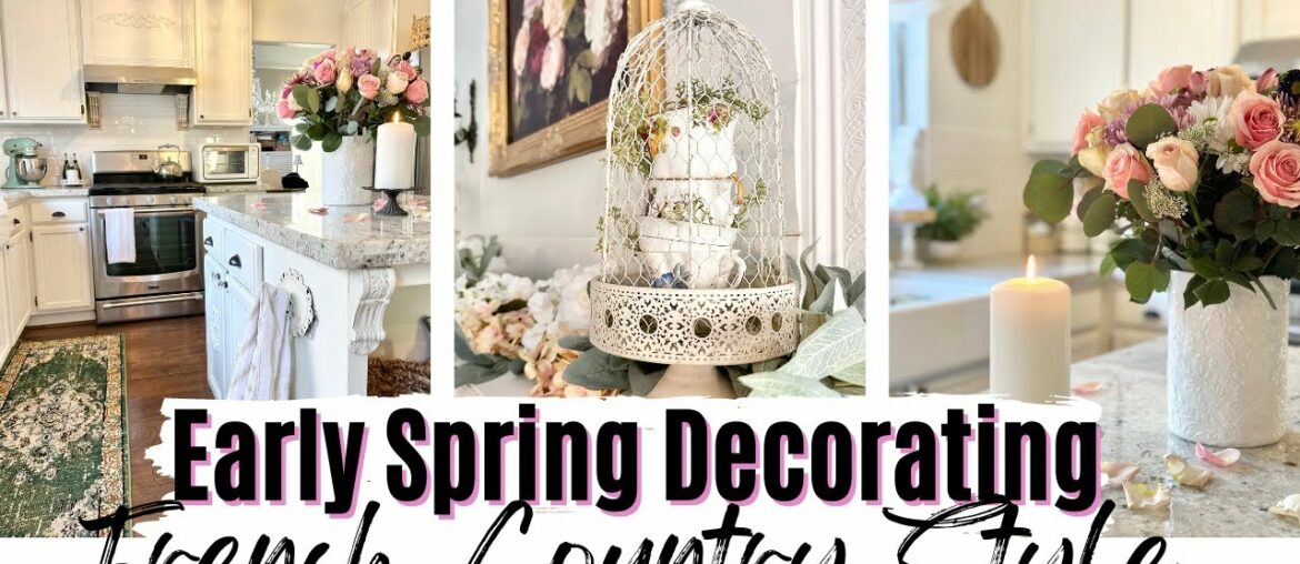 SPRING DECORATING IDEAS 2023 ~ DECORATING FOR SPRING ~ FRENCH COUNTRY DECORATING STYLE ~ Monica Rose SPRING DECORATING IDEAS 2023 ~ DECORATING FOR SPRING ~ FRENCH COUNTRY DECORATING STYLE ~ Monica Rose