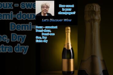 How Sweet Do You Want Champagne? @Let's Discover Wines (109k) #champagne #shorts #sparklingwine