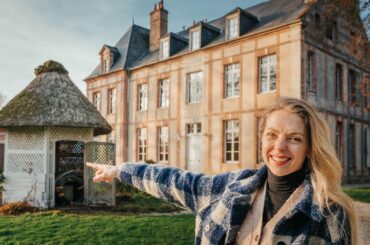 This door leads underground. Exploring the hidden spaces of our Chateau.