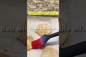 Vegan Pastry with Coconut Filling.