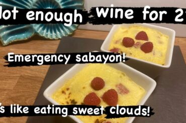 Grown up French fruit salad to the rescue! Just 150ml of white wine left! We send you help!