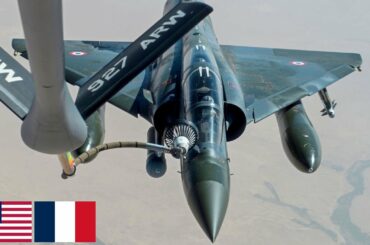 U.S. and French Air Force. Powerful Mirage 2000 fighter jets in the Middle East.