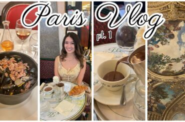 Paris Vlog pt. 1 | Iconic Restaurants & Meals, World’s First Department Store, & Luxembourg Gardens